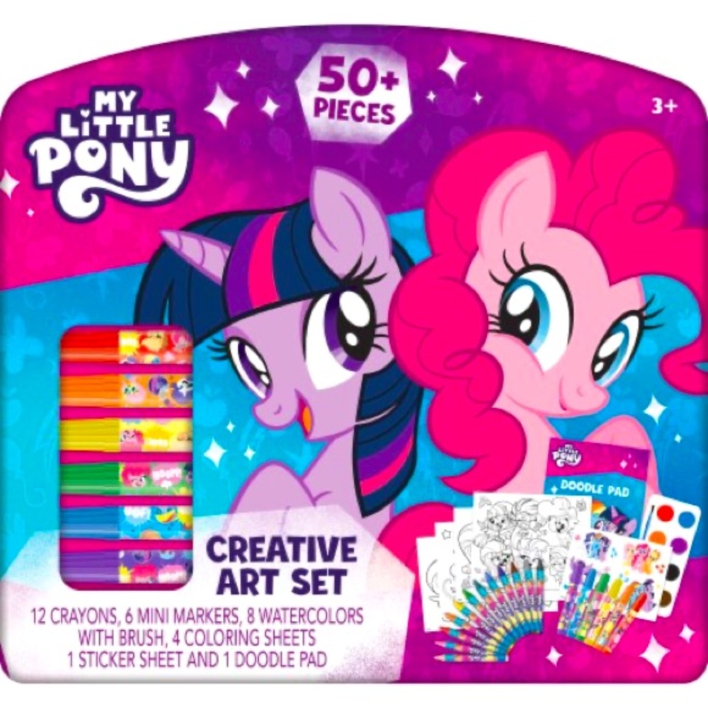 My Little Pony Creative Art Set - 50 Pieces